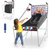 FANTASK- Giochi elettronici di Basket, Colore Bianco, 202 x 107 x 205cm, 38225CBSP-VC