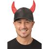 Smiffys Cappello da diavolo con corna nero Halloween