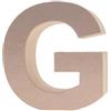 Lettera in Cartone G 17,5h cm