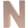 Lettera in Cartone N 17,5h cm