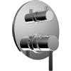 Bongio - On miscelatore deviatore doccia meccanico a 2 uscite Nickel spazzolato - 68519NSEU
