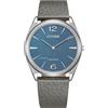 Citizen Orologio analogico da uomo Eco-Drive con cinturino in pelle AR3120-24L