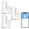 B BestCon Sensore Zigbee per porte e finestre, richiede hub Zigbee, compatibile con Alexa/Google Home/Home Assistant/Tuya, Sistema di allarme per porte e finestre (3 pack)