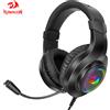 REDRAGON HYLAS H371 cuffie da gioco RGB, 7.1 USB Surround sound Computer PC laptop headset auricolari microfono EQ Controller
