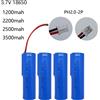 YTBNA 18650 Batteria Al Litio 3.7V 1200mah-3500mah per Torcia Elettrica Altoparlante Bluetooth Tagliacapelli Macchina Canto K5 pistola di disinfezione