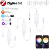 YSRSAI Zigbee 3.0 Controller LED intelligente DC5V 12V 24V Dimmer Singolo colore CCT RGB RGBW RGBCCT Striscia LED per Tuya Alexa SmartThings 2mqtt
