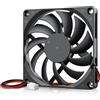 NONE DC 5V 12V 24V 8cm Ventola di raffreddamento a doppia sfera senza spazzole 8010 Ventola di raffreddamento per PC assiale da 80mm 80x80x10mm Ventola per radiatore CPU per case del computer