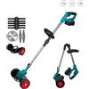 Tosaerba elettrico Trimmer regolabile Efficiente giardino Pieghevole Potatura Taglio Utensili elettrici per il taglio del prato Terreno complesso