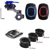 NONE Supporto per telefono da manubrio moto 360 ° Staffa per bicicletta girevole Supporto per navigazione di sicurezza Supporto per telefono anti-shock per moto