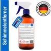 NONE HERRLAN ® Schim-O-San Spray per la rimozione della muffa - Flacone spray da 1000 ml Spray per stampi per giunti da bagno, pareti e facciate