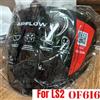 NONE Visiera Nera Originale per Casco Moto LS2 OF616 Airflow II, Accessori per Casco
