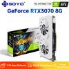 SOYO Nuove schede grafiche per giochi NVIDIA GeForce RTX 3070 8GB GDDR6 256 Bit Scheda video GPU Componenti per computer RTX3070