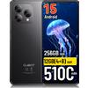Cubot [Spedizione dalla Polonia] Cubot A40 12GB(4+8)+256GB 6.88'' 120Hz 5100mAh Smartphone Android 15 NFC Riconoscimento Facciale Telefono 4G