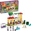 LEGO Friends Il Ristorante di Heartlake City, Set Pizzeria con 3 Mini-doll, Scooter e 2 Figure di Gatti, 41379