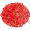 PATIKIL 455 Pezzi blocco Piatti All'Ingrosso, 1x1 Tondi Colore Rosso Scuro Mattoncini Classici Superficie Liscia Mini Accessori Per Costruzioni Compatibili Con Kit Mattoncini