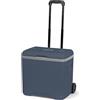 Steamy Cool 30 Frigoriferi portatile passivo con ruote, 30 Litri, Blu