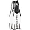 CRESSI dal 1946 - Agua Pro Fins - Pinna a Scarpetta Chiusa Ideale per Snorkeling Apnea Piscina Immersioni Grazie alla sua Struttura Resistente e Affidabile - Nero - 46/47