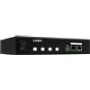 Lindy 32622 unità di distribuzione dell'energia (PDU) 4 presa(e) AC 1U Nero