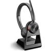 POLY Cuffia con microfono POLY 7220 Office Auricolare Wireless A Padiglione Ufficio Nero [213020-02]