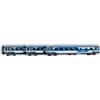 RIVAROSSI HR4407 Scala HO Set tre carrozze nuova livrea Intercity epoca VI