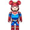 Marvel MEDICOM TOY BEARBRICK Captain Marvel 400%