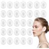NISYQHA 100 Pezzi paraorecchie Doccia impermeabili, Copri Orecchie Trasparenti Monouso, Protettive Copertura Dell'Orecchio con Elastici, per casa e hotel, Bagno, Spa,ect