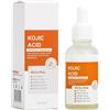 Alisvia Siero alla Curcuma con Acido Kojico, Schiarente Naturale per un Incarnato Uniforme, Riduce Macchie Scure e Macchie Senili, Trattamento Antiossidante per una Pelle Luminosa, Idratazione Profonda Viso