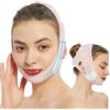ZQWDIT ZQITONE Beauty Face Contouring Sleeping Mask Chin, riutilizzabile V Line Lifting Masks, V Line Face Mask, Face Strap Masks Chin Up Mask Viso (Rosa)