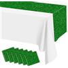 APUXXJUPA 6 pezzi Tovagliette in erba verde, 35 x 274 cm Tovaglietta in erba verde per decorazioni di feste di golf, decorazioni per baby shower nella foresta