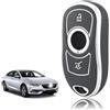 TOOMUME Cover Chiave TPU, Custodia Chiave 3 Tasti Adatto per Opel Vauxhall Insignia B Astra K Corsa E Zafira C Meriva B Buick Encore Envision Verano, Copri Chiavi Guscio Chiave Auto Telecomando