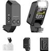 VILTROX Mini flash Speedlite vintage Z2-N, GN6 potente 6500 K TTL sulla fotocamera, 5 livelli di potenza, 700 piena potenza, uscita 10 W, flash Speedlite riciclabile 2s compatibile con fotocamere