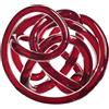 ONLYLUX NODO AMORE ROSSO SANGUE DI BUE, L: Diametro 18 cm