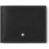 MONTBLANC | PELLETTERIA PORTAFOGLIO 6 SCOMPARTI MEISTERSTUCK NERO