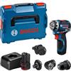 Bosch Professional Bosch PRO 12V System Trapano-avvitatore a batteria GSR12V-32FC (incl. batteria 2.0 Ah, GAL 12V-20, GFA 12-M, GFA 12-X, GFA 12-E, GFA 12-W, L-BOXX)