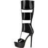 👠 Sandali Donna Tacco Alto Plateau Sexy Open Toe Party Night Eleganti
