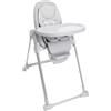 CHICCO PESANTE Seggiolone Polly Armonia Steel Chicco