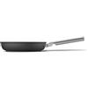 Smeg, Padella Antiaderente FPF2402BLM, Diametro 24 cm, Rivestimento Ceramico senza PFAS, Manico in Acciaio Inox, per Tutti i Piani Cottura, fino a 250° in Forno, Capacità 1,5 L, Nero Opaco