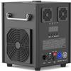 www.newhotstyle.com ✔️ FONTANA LUMINOSA FREDDA CONTROLLO DMX 600W NERA. NUOVA. TELECOMANDO WIRELESS