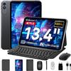 VekfulPC 2026 T60 Pro Tablet 13,4 Pollici Android 15 Tablet con Tastiera 120Hz Display