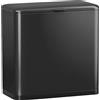 HOMCOM Cestino Spazzatura da 8L con Coperchio in Acciaio Inox e Secchio Interno Rimovibile, 29.7x17.4x30 cm, Nero | Aosom Italy