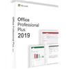 Microsoft Office Professional Plus 2019 Retail - 5 Dispostivi - Attivazione Online - Fatturazione Italiana