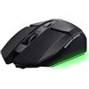 Trust GXT 122 Felox+, Per destrimani, Ottico, RF wireless + Bluetooth, 10000 DPI, Nero