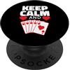 Casino Night Outfits For Women Casino Co Poker del gioco con le carte del poker delle donne di gioco del costume del commerciante di poker PopSockets PopGrip Adesivo