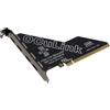 KALEA-INFORMATIQUE Scheda controller PCIe Gen 4.0 x16 a 4 porte Oculink SFF-8612 SFF-8611 per scheda madre con modalità biforcazione