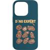 Funny T-Rex Skeleton Science Archeology Custodia per iPhone 14 Pro Dino Expert Future Paleontologist Dinosaur Fossil Bones Kids