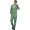 Smiffys Completo Cavoletto di Bruxelles, Verde, con giacca, pantaloni e cravatta Halloween