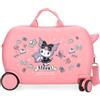 Kuromi Joumma Sanrio Kuromi Fortune Telling Valigia per Bambini Rosa 45x31x20 cm Rigido 1.8 kgs ABS 1.8 kgs 24.6L Bagaglio a Mano