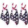 PRETYZOOM Copricapo Piccolo Foulard Bandana Con Bandiera Nazionale 21.6 Pollici Scialle Unisex Per Uso Medico E Attività Outdoor Hip Hop Moda