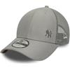 New Era ERA Flawless 9FORTY Trucker NEYYAN gra Grey One Size