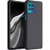 kwmobile Custodia Compatibile con Motorola Moto G100 / Edge S Cover - Back Case per Smartphone in Silicone TPU - Protezione Gommata - nero matt